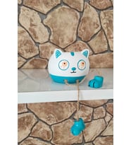 Kedi Mumluk, El Yapımı, Doğal Soya Mumu (Turkuaz)