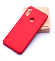 Xiaomi Mi A2 Lite Kılıf Soft Mat Premier Case (Kırmızı)