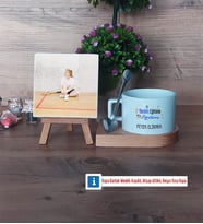 Beden Eğitimi Öğretmeni Fotoğraflı Dekoratif Taş, Kupa Bardak Beyaz Hediye Öğretmenler Günü Hediyesi (Model 8)