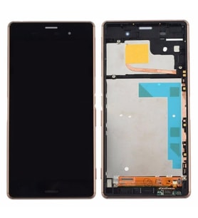 Sony Z3 Lcd Ekran Dokunmatik Çerçeveli Panel %100 Orijinal (Siyah)