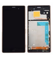 Sony Z3 Lcd Ekran Dokunmatik Çerçeveli Panel %100 Orijinal (Siyah)