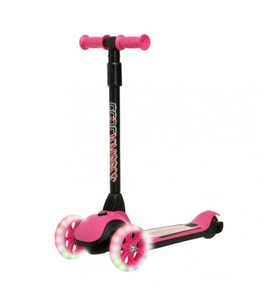 Scooter Cool Wheels Işıklı Pembe Cortix  Scooter 5+ (Pembe)