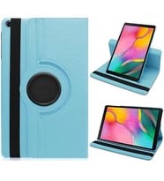 Samsung Galaxy Tab T510 Döner STand Tablet Kılıfı (Mavi)