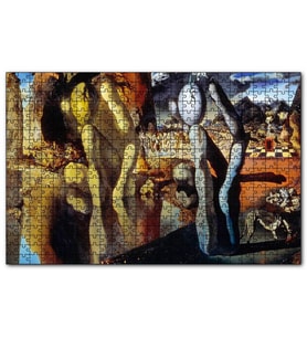 Cakapuzzle Narcissus Metamorfozu Salvador Dali Resmi  Puzzle Yapboz MDF (Ahşap) (1000 Parça)