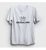Presmono Unisex Sarı Badgalriri Rihanna T-Shirt 330240tt (Beyaz)