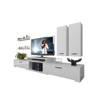 Decoraktiv Flex 5d Mdf Tv Ünitesi Tv Sehpası (Beyaz)