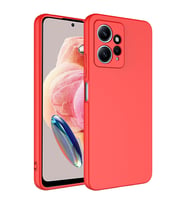Xiaomi Redmi Note 12 4G Kılıf Zore Mara Lansman Kılıf (Kırmızı)
