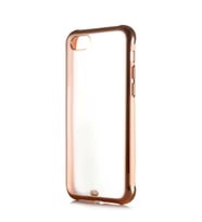 Apple iPhone 7 Kılıf Zore Voit Altın Renk Tasarımlı Kılıf (Pembe)