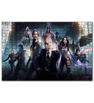 Cakapuzzle X Men Ekip  Puzzle Yapboz MDF (Ahşap) (255 Parça)