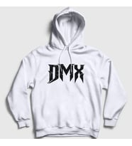 Presmono Unisex Beyaz Logo Dmx Kapüşonlu Sweatshirt 225280tt (Beyaz)