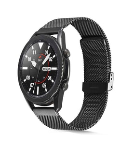 Gear S3 KRD-45 22mm Metal Kordon (Siyah)
