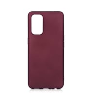 Oppo Reno 5 5G Kılıf Zore Premier Silikon Kılıf (Mürdüm)