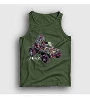 Presmono Unisex Beyaz Geep Gorillaz Atlet 402497tt (Haki)