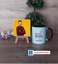 Drama Öğretmeni Fotoğraflı Dekoratif Taş, Kupa Bardak Beyaz Hediye (Model 11)