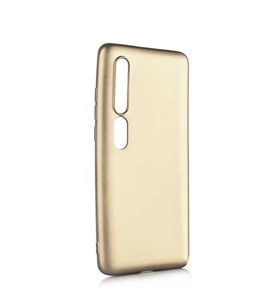 Xiaomi Mi 10 Kılıf Soft Mat Premier Case (Gold)