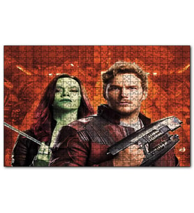 Cakapuzzle Guardians of The Galaxy Vol2 Peter Puzzle Yapboz MDF (Ahşap) (255 Parça)