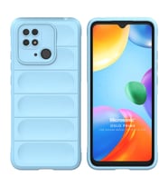 Microsonic Xiaomi Poco C40 Kılıf Oslo Prime Yeşil (Mavi)