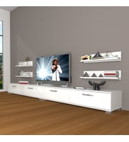 Decoraktiv Eko 360R Slm Tv Ünitesi Tv Sehpası (Beyaz)