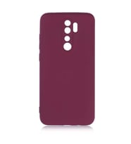 Xiaomi Redmi Note 8 Pro Kılıf İçi Kadife Lansman Kapak (Koyu Mor)