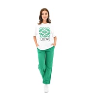 Kadın Yazı Baskılı Kısa Kollu Eşofman Takımı 3813-23 (Benetton)