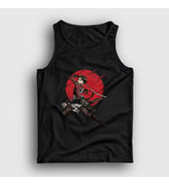 Presmono Unisex Sarı Levi Anime Attack On Titan Atlet 123730tt (Siyah)