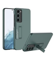 Galaxy S23 Plus Kılıf Zore Standlı Ays Kılıf (Koyu Yeşil)