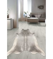 Dijital Baskılı Kaymaz Taban Yıkanabilir Lazer Kesim Salon Halısı Yolluk NLZR-SD-52 (Krem)
