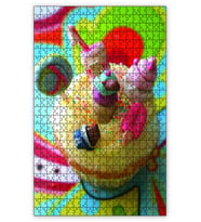 Cakapuzzle Kup Kek Puzzle Yapboz MDF (Ahşap) (255 Parça)