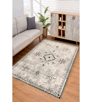 Dijital Kaymaz Taban Yıkanabilir Renkli Salon Halısı Mutfak Halısı Yolluk ND-SD-957 (Çok Renkli)