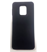 Xiaomi Redmi Note9 Pro Yumuşak Slikon Kılıf Cam Ekran Koruyucu Hediyeli (Siyah)