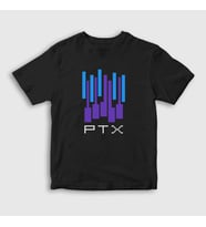 Presmono Unisex Çocuk Beyaz Ptx Pentatonix T-Shirt 75288tt (Siyah)
