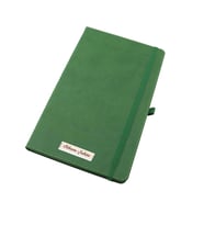 İsme Özel Defter Lastikli Termo Deri Yılbaşı Hediyesi (Yeşil)
