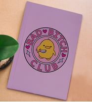 BK Gift Esprili Tasarım Serisi Sert Kapaklı Lila Defter, Arkadaşa Hediye, Yeni İş Hediyesi, Doğum Günü Hediyesi, Anı Defteri (Model 15)