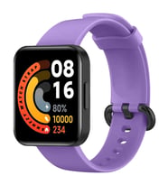 Xiaomi Redmi Watch 2 Lite Kordon Tam Uyumlu Eternity Silikon Kordon (Lila)