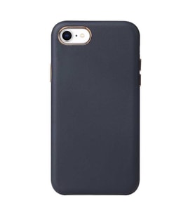 Apple iPhone 7 Kılıf Zore Eyzi Kadife İç Yüzey Suni Deri Kılıf (Lacivert)