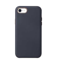 Apple iPhone 7 Kılıf Zore Eyzi Kadife İç Yüzey Suni Deri Kılıf (Lacivert)
