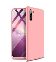 Microsonic Samsung Galaxy Note 10 Kılıf Double Dip 360 Protective (Rose)