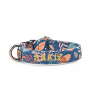 İsimli Kedi Tasması Kedi Boyun Tasması Ayarlanabilir Desenli 17-29cm (Lacivert)