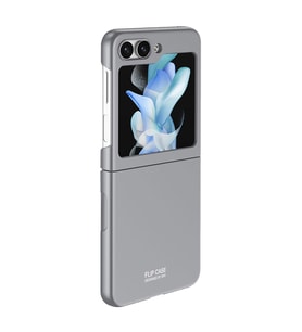 Microsonic Samsung Galaxy Z Flip 5 Kılıf Shape Hard Cover Siyah (Gri)