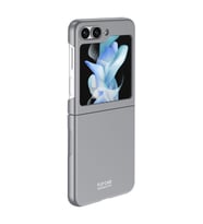 Microsonic Samsung Galaxy Z Flip 5 Kılıf Shape Hard Cover Siyah (Gri)