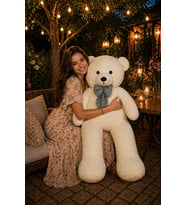 Pandamkee 140 Cm Sevgiliye Özel Ayı (Krem)