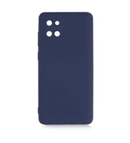 Samsung Galaxy Note 10 Lite Kılıf Özel Orijinal Lansman Serisi, İçi Kadife, Pürüzsüz Yumuşak ve Mat TPU Silikon (Lacivert)