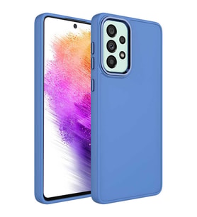 Galaxy A52 Kılıf Luna Dışı Soft Yumuşak İçi Kadife Kılıf (Pembe)