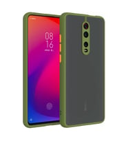 Xiaomi Redmi K20 - K20 Pro Kamera Korumalı Premium Silikon Kılıf (Haki)