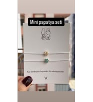 Kız Kardeş Bileklik Seti - Hediye Paketli (02)