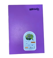 Mynote Text Okul Defteri A5 60yp Kareli - Kırmızı (Mor)