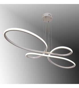 TT041-BY TT Aydınlatma Trend Modeli Mat Beyaz Led Avize (Günışığı)