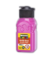Akrilik Boya 100 Ml 1 Adet Nova Color Akrilik Boyalar 100 Ml 1 Adet (Pembe)