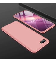 Oppo AX7 Kılıf Zore Ays Full Koruma Kılıf (Rose)