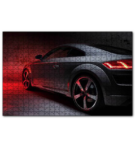 Cakapuzzle Audi TT Quattro S Line Quantum Gray Edition  Puzzle Yapboz MDF (Ahşap) (500 Parça)
